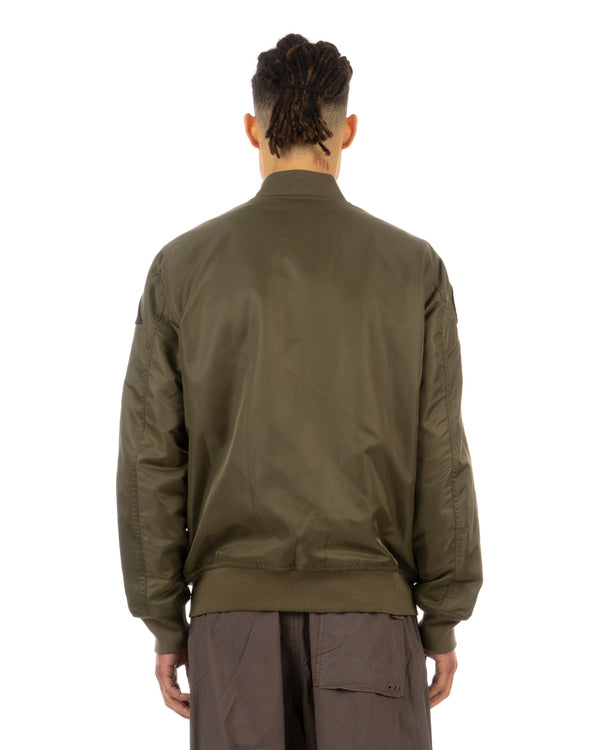maharishi | 8046 Reversible MA-1 Bomber Jacket Olive - Concrete
