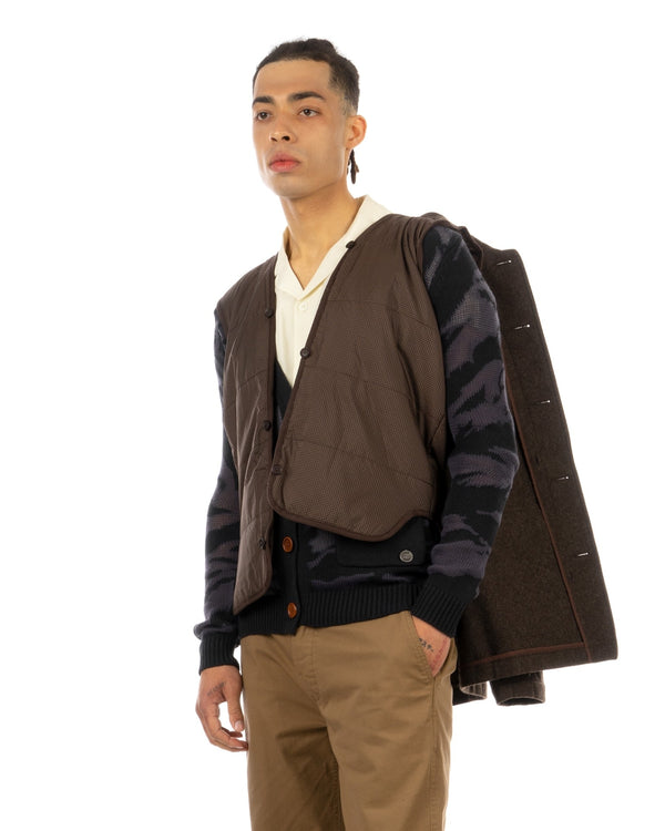 Stussy | Deluxe Wool Hunting Jacket Brown - Concrete