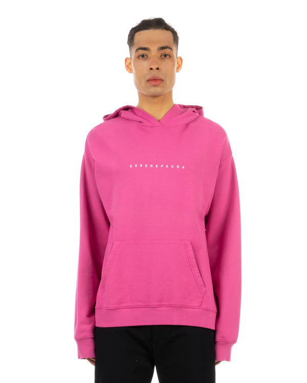 Danilo Paura 'Hugo' Oversized Hoodie Essere Paura Fuxia - Concrete