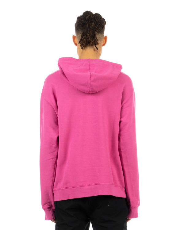 Danilo Paura 'Hugo' Oversized Hoodie Essere Paura Fuxia - Concrete