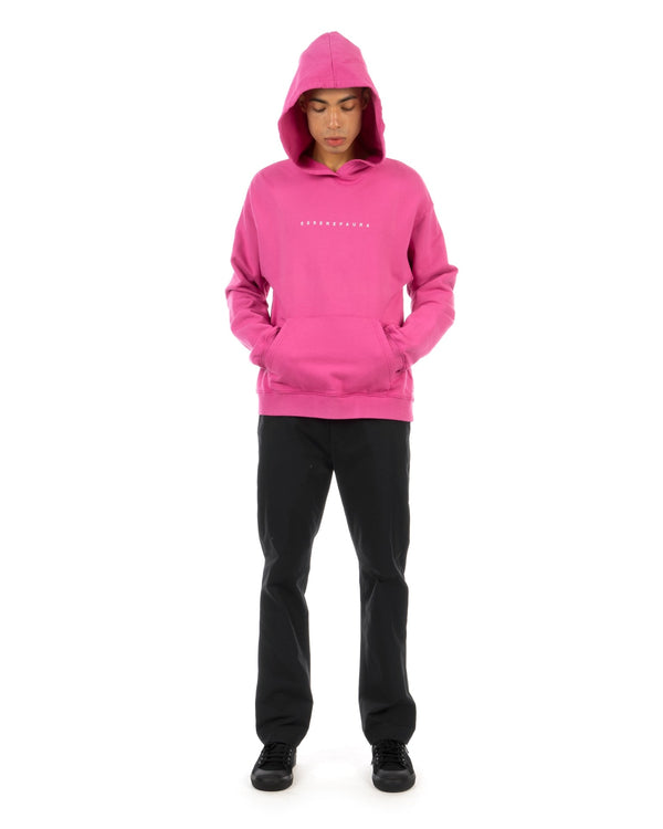 Danilo Paura 'Hugo' Oversized Hoodie Essere Paura Fuxia - Concrete