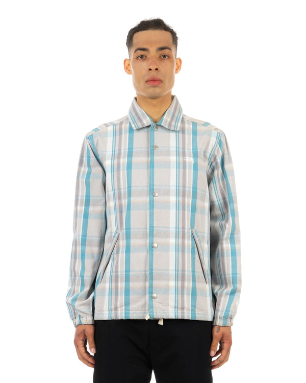 Stussy | 015815 Work Jacket White/Blue - Concrete
