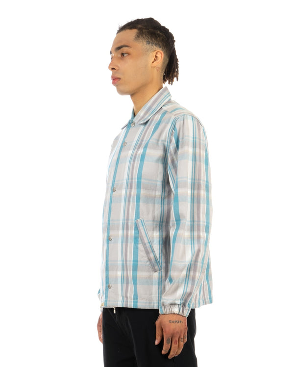 Stussy | 015815 Work Jacket White/Blue - Concrete