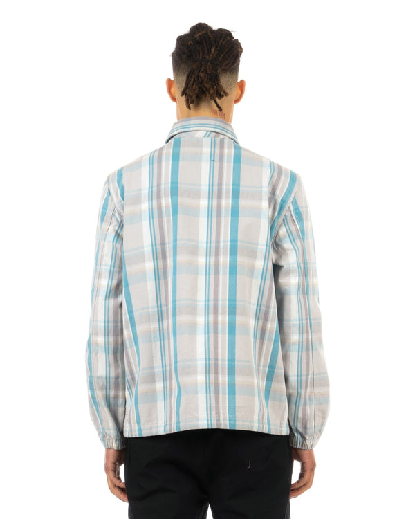 Stussy | 015815 Work Jacket White/Blue - Concrete