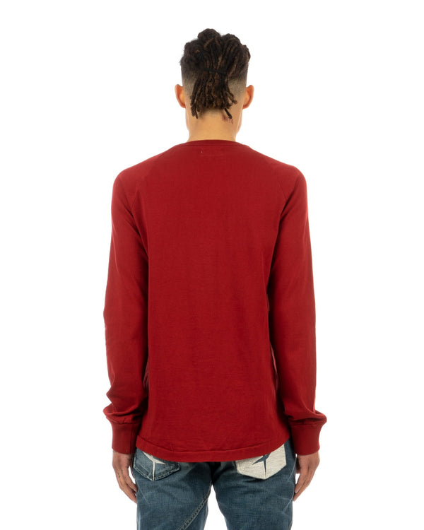 Michiko Koshino Jeans | Maglia Embroidered Sweater Red - Concrete