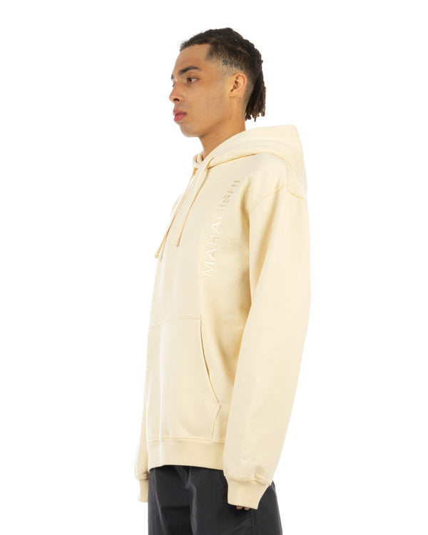 maharishi | 9756 Miltype Hoodie Ecru - Concrete
