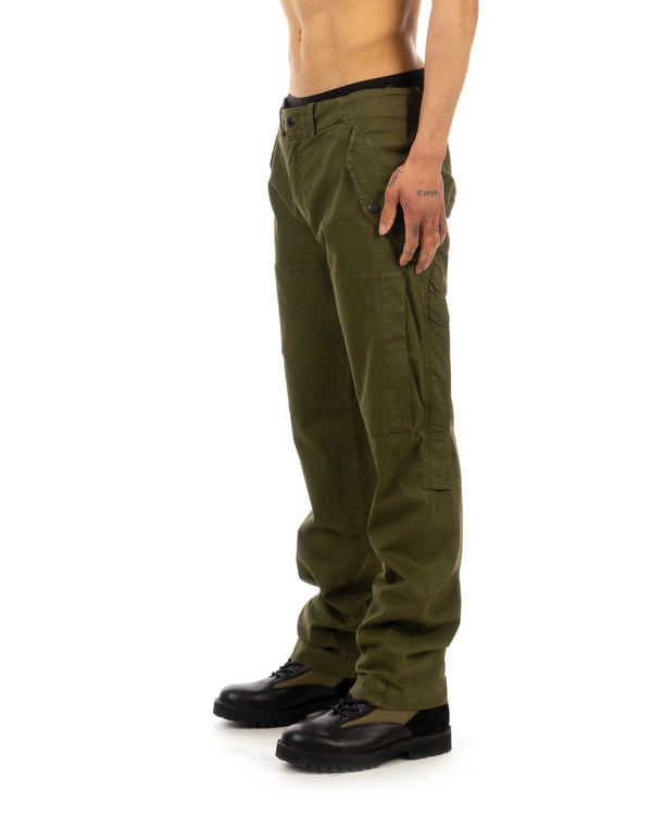 Griffin | GFU28 Archback Pant Green - Concrete