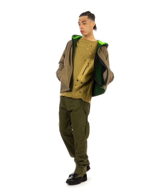 Griffin | GFZ09 Its Artea Reversible Full-Zip Jacket - Concrete