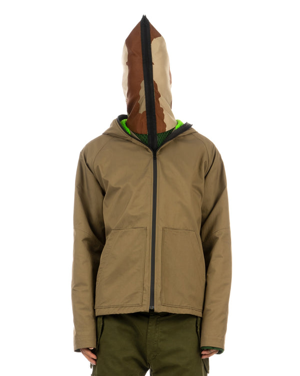 Griffin | GFZ09 Its Artea Reversible Full-Zip Jacket - Concrete