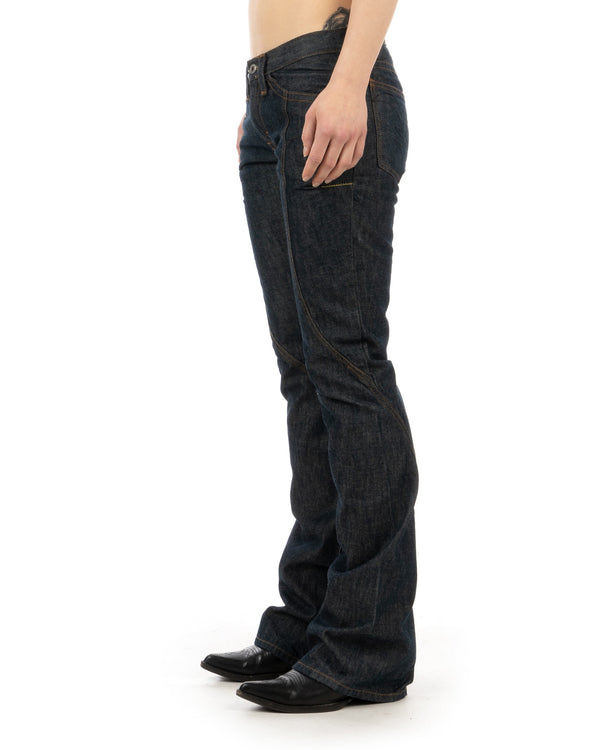 Michiko Koshino Jeans | MM1042 V. Unica Dark Jeans - Concrete