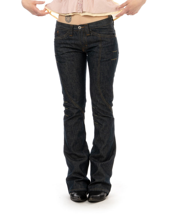 Michiko Koshino Jeans | MM1042 V. Unica Dark Jeans - Concrete