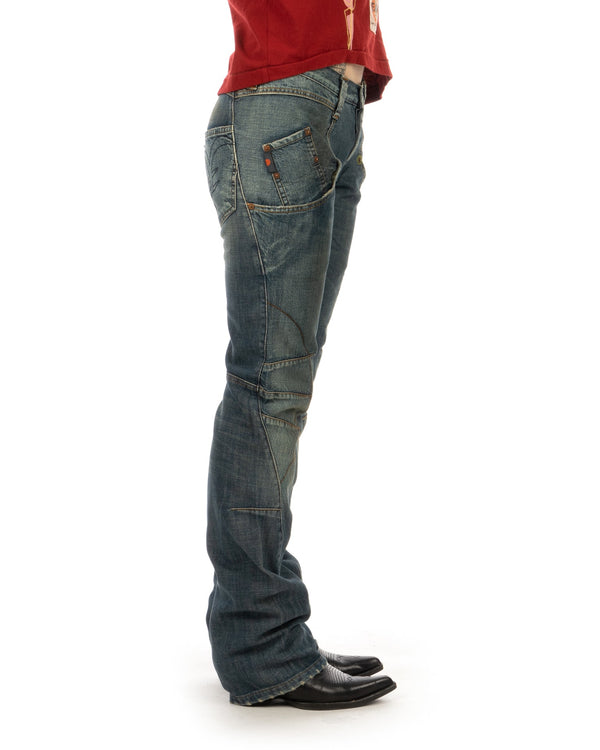 Michiko Koshino Jeans | MM1042 V. Unica Jeans - Concrete