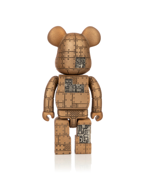 Medicom Toy | Be@rbrick x Royal Selangor 400% Steampunk Bronze - Concrete