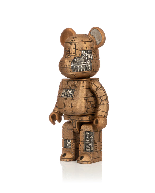 Medicom Toy | Be@rbrick x Royal Selangor 400% Steampunk Bronze - Concrete