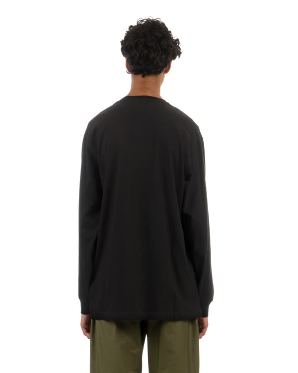 maharishi | 4055 Cubist Dragon LS T-Shirt Black - Concrete