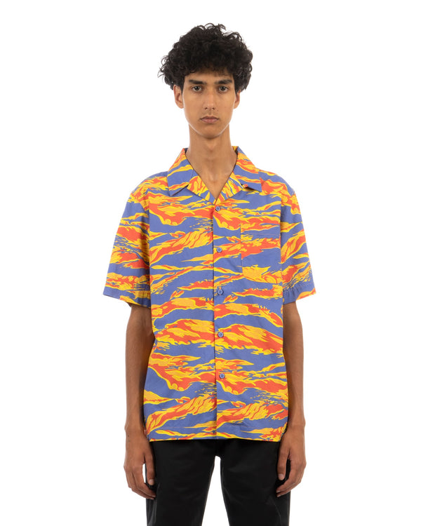 maharishi | 8172 Warhol Tigerskins Shirt Warhol Union - Concrete