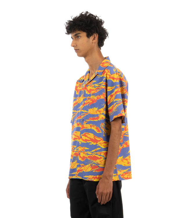 maharishi | 8172 Warhol Tigerskins Shirt Warhol Union - Concrete