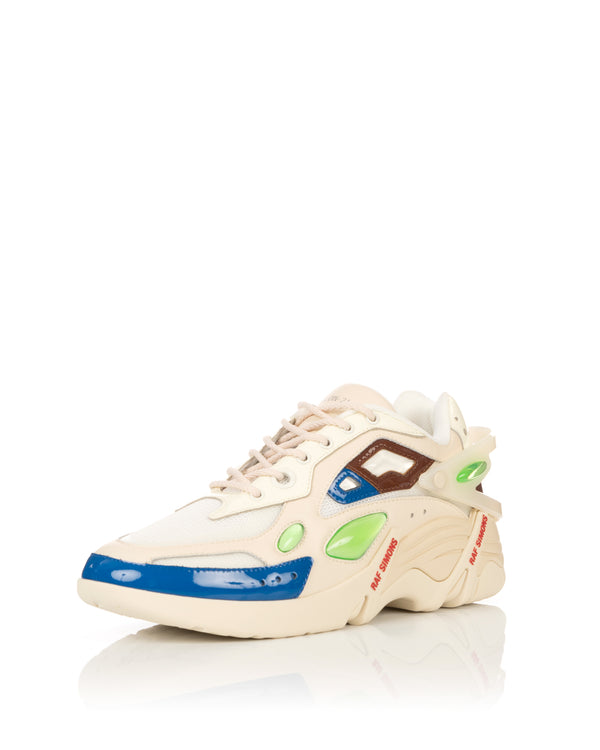 SIMONS (RUNNER) | Cylon-21 Cream Brown / Blue - Concrete