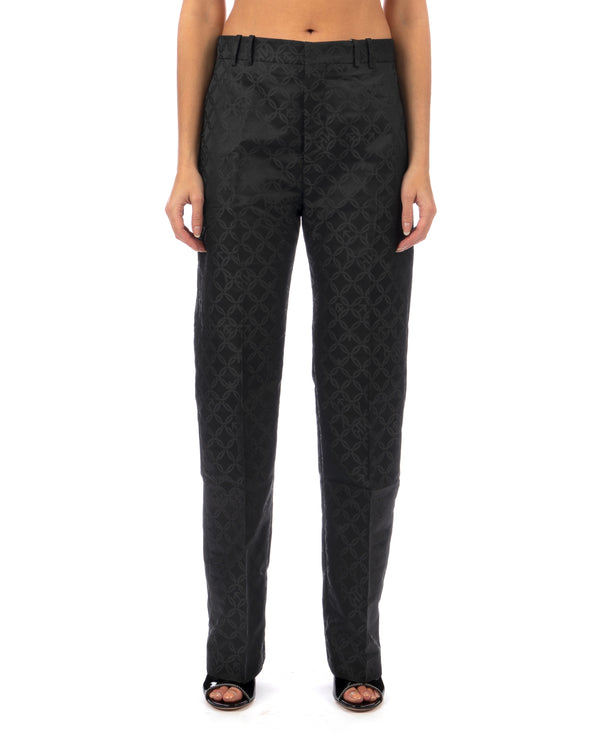 Charles Jeffrey LOVERBOY | Straight Cut Trouser Black - Concrete