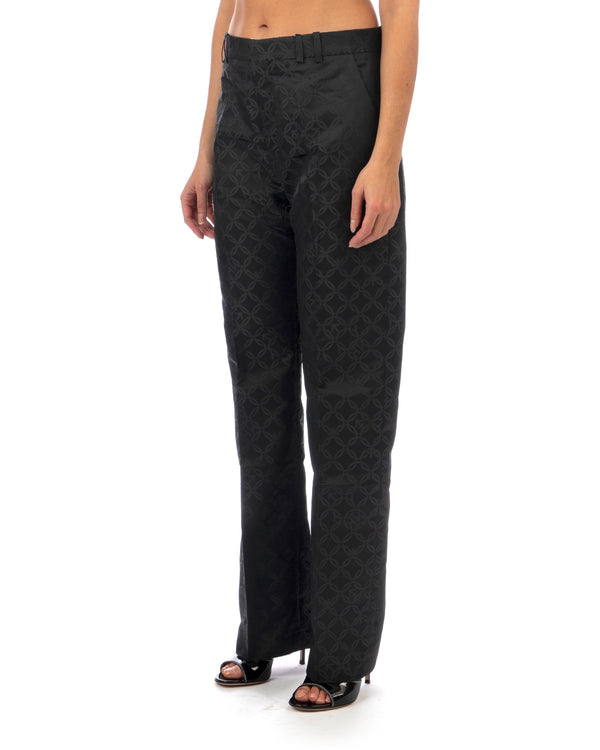 Charles Jeffrey LOVERBOY | Straight Cut Trouser Black - Concrete