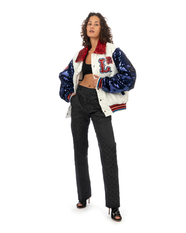 Charles Jeffrey LOVERBOY | Straight Cut Trouser Black - Concrete