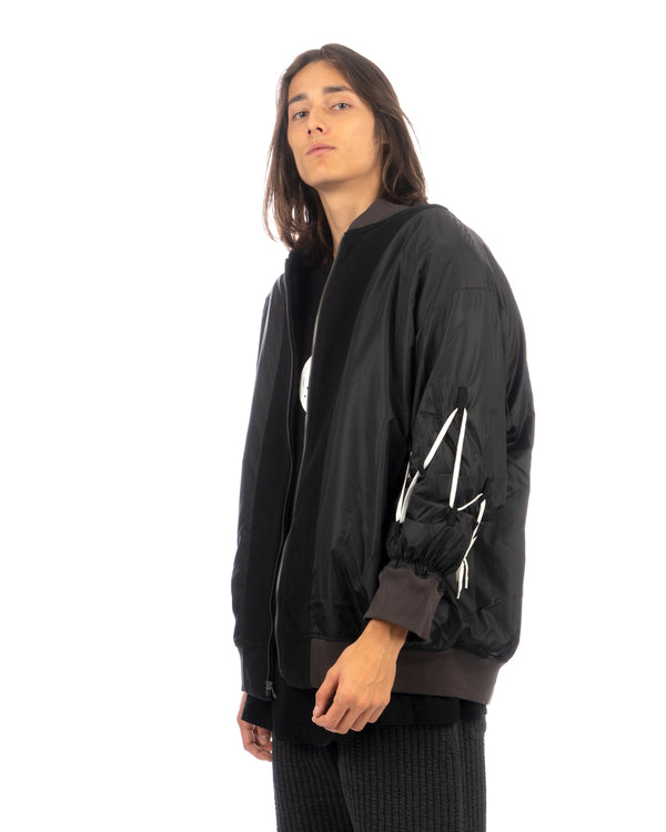 FACETASM | U Super Big Hoodie Black - Concrete