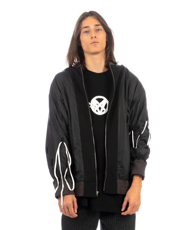 FACETASM | U Super Big Hoodie Black - Concrete