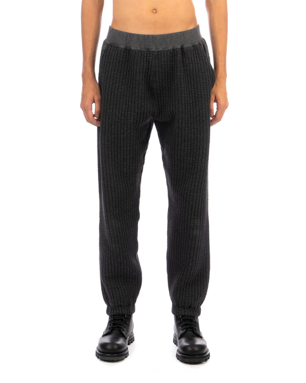 White Mountaineering | Quilted Sweatpants Charcoal - Concrete