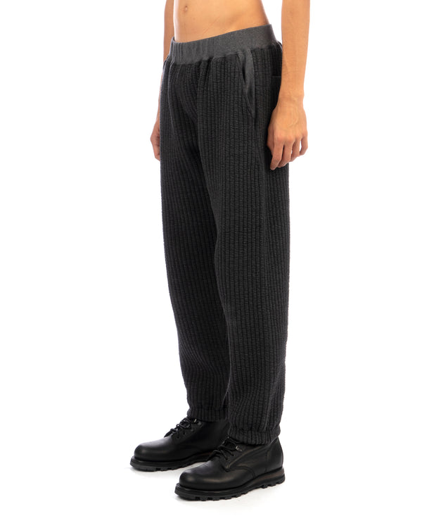 White Mountaineering | Quilted Sweatpants Charcoal - Concrete