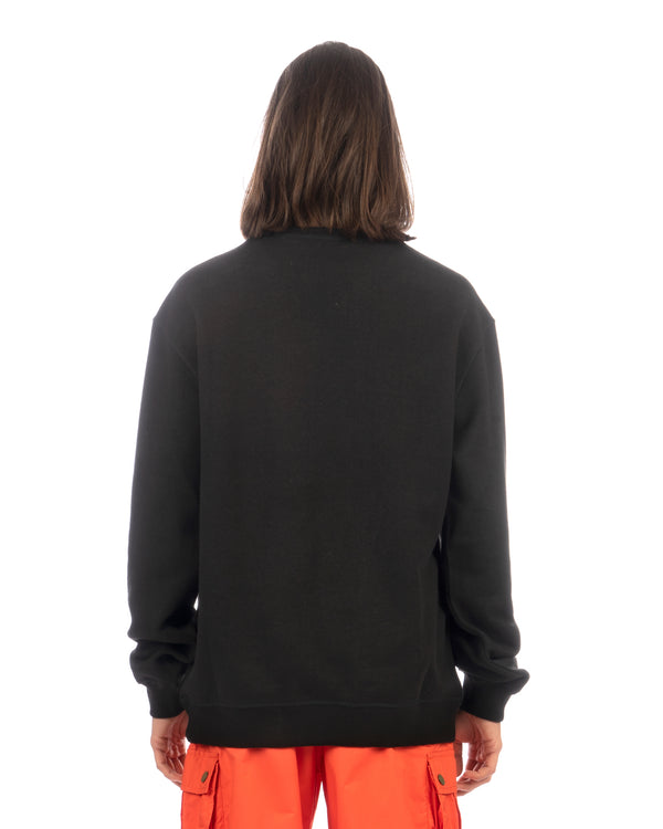 maharishi | 4102 Winter Eagle Embroidered Crewneck Black - Concrete