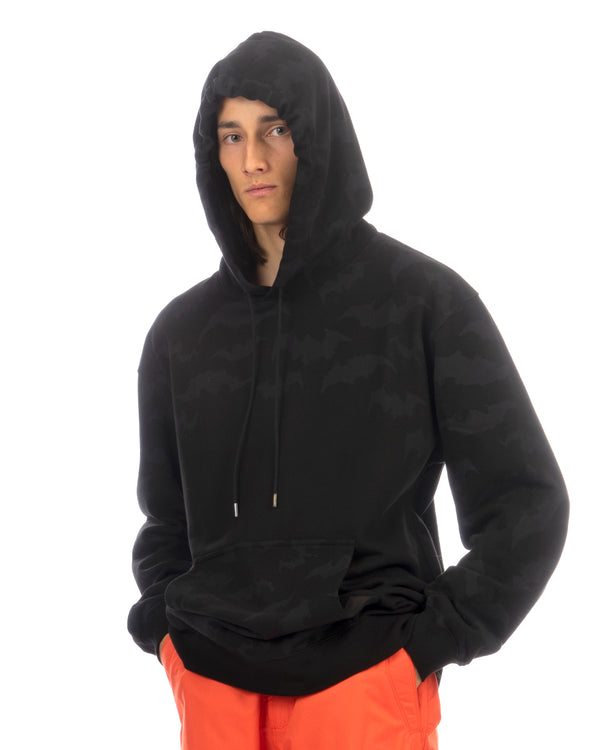maharishi | 4121 Blind Flying Masters Hoody Black - Concrete