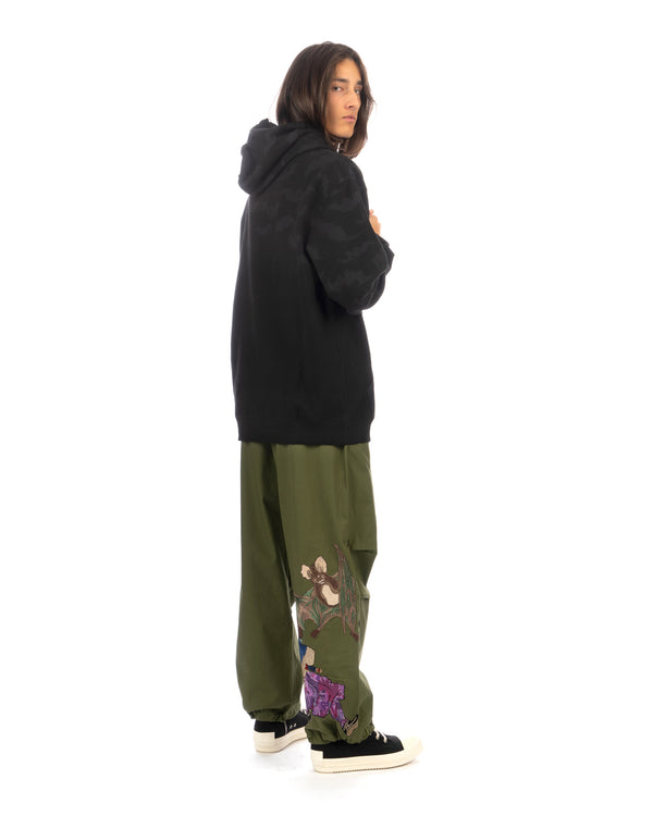 maharishi | 4121 Blind Flying Masters Hoody Black - Concrete