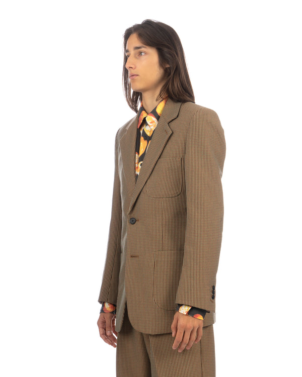 VIKTOR&ROLF | Japanese Check Blazer Beige - Concrete