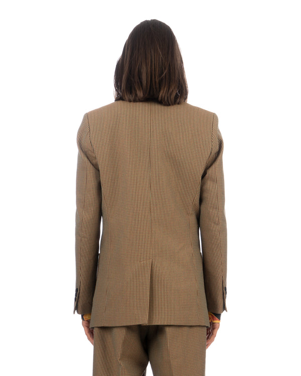 VIKTOR&ROLF | Japanese Check Blazer Beige - Concrete
