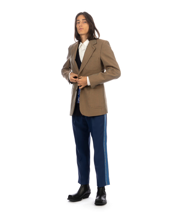 VIKTOR&ROLF | Japanese Check Blazer Beige - Concrete
