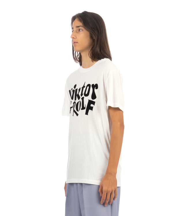 VIKTOR&ROLF | Logo T-Shirt White - Concrete