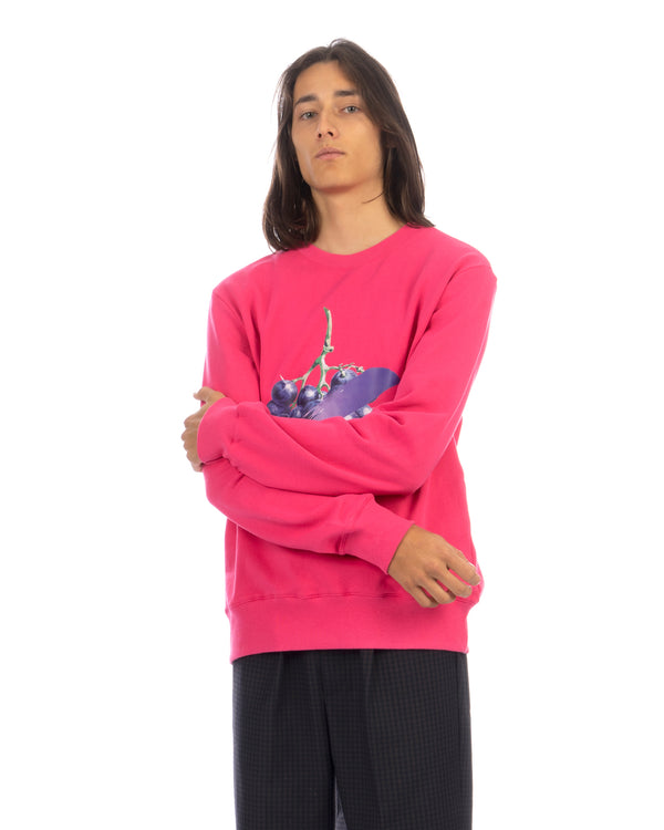 VIKTOR&ROLF | 80s Print Sweatshirt Pink - Concrete