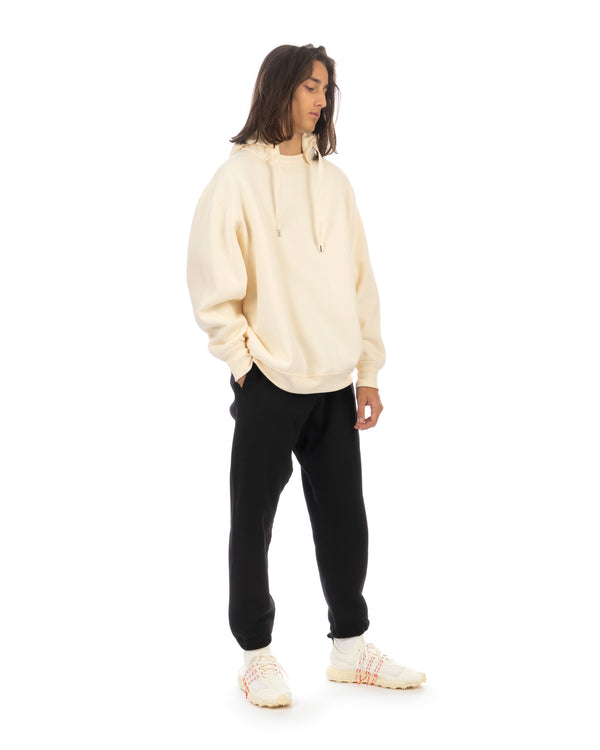 Haversack | Heavyweight Fleece Seamless Sweatpants Black - Concrete