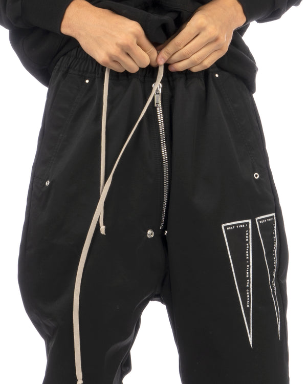 DRKSHDW by Rick Owens | Geth Bela Pants Black - Concrete