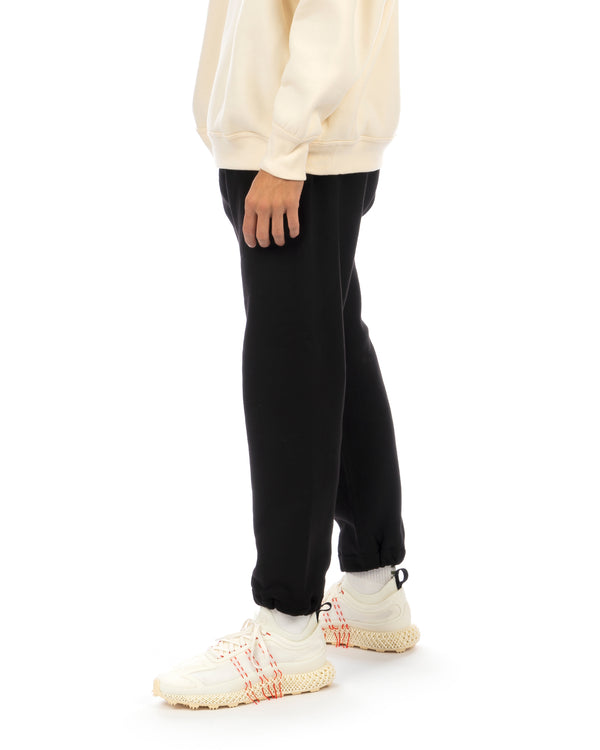 Haversack | Heavyweight Fleece Seamless Sweatpants Black - Concrete