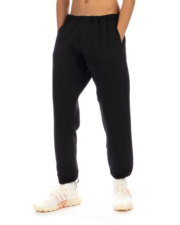 Haversack | Heavyweight Fleece Seamless Sweatpants Black - Concrete