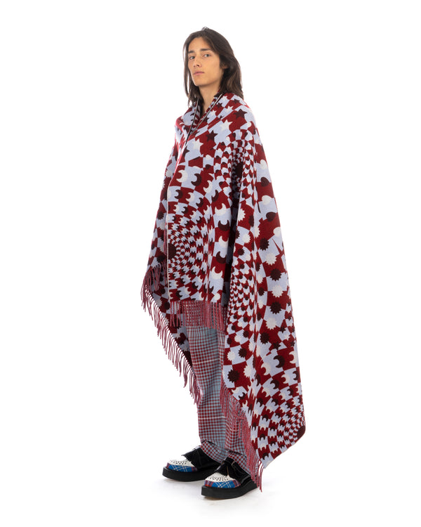 Charles Jeffrey LOVERBOY | x BEGG&Co Throw Scarf Multi - Concrete