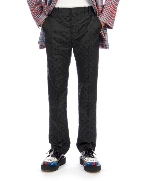 Charles Jeffrey LOVERBOY | Straight Cut Trouser Black - Concrete
