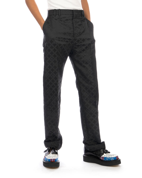 Charles Jeffrey LOVERBOY | Straight Cut Trouser Black - Concrete