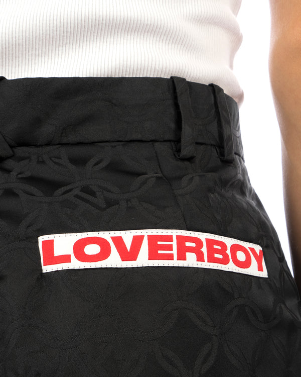 Charles Jeffrey LOVERBOY | Straight Cut Trouser Black - Concrete