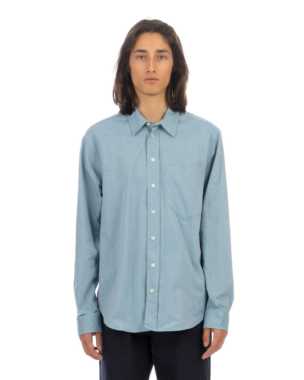 Hansen | 'Raymond' Relaxed Classic Shirt Turquiose - Concrete