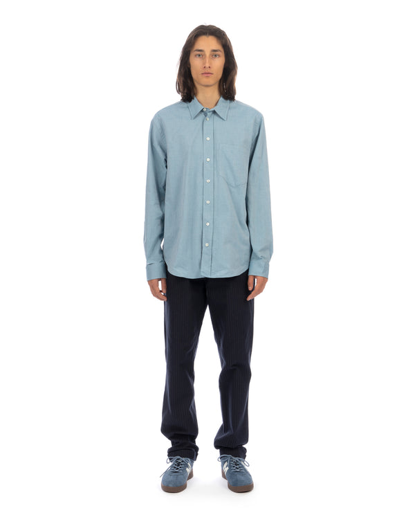 Hansen | 'Raymond' Relaxed Classic Shirt Turquiose - Concrete