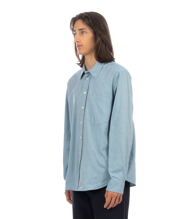 Hansen | 'Raymond' Relaxed Classic Shirt Turquiose - Concrete