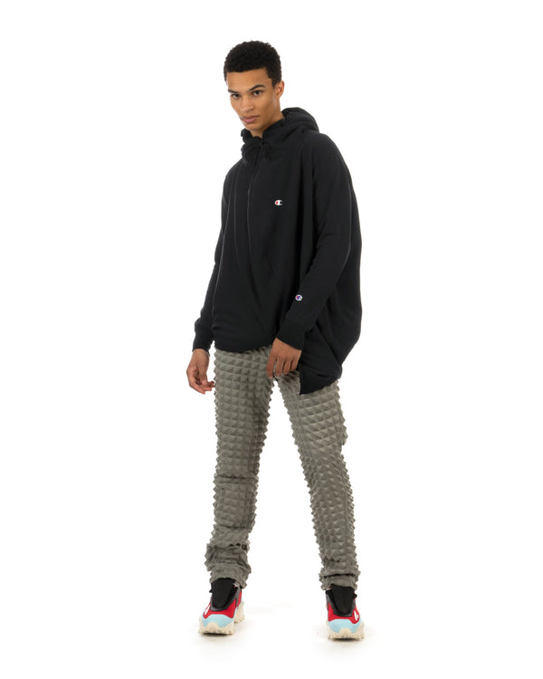 ANREALAGE | x Champion Reverse Weave® Hoodie Black - Concrete