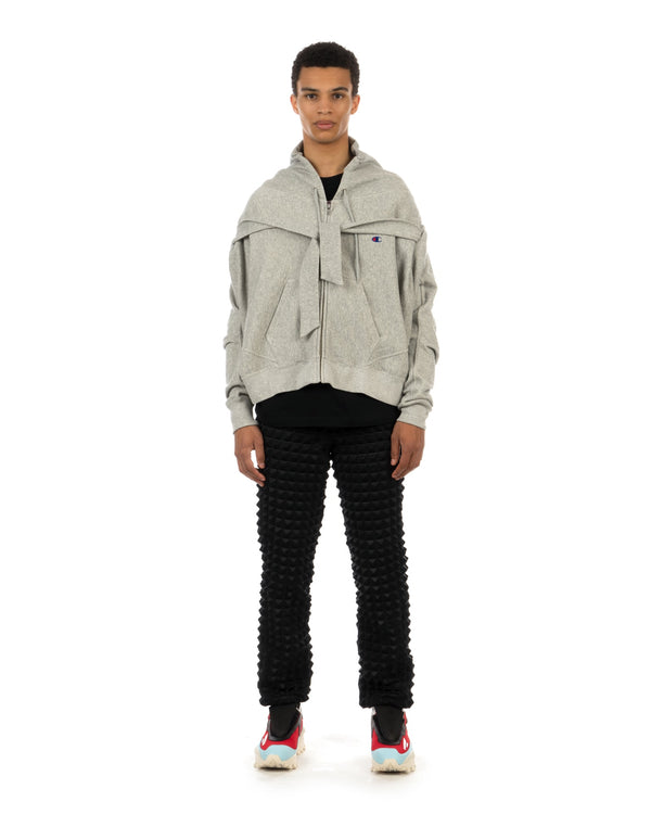 ANREALAGE | x Champion Reverse Weave® Zip Hoodie Gray - Concrete